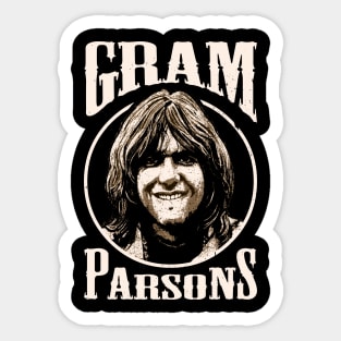 Gram Parsons Sticker